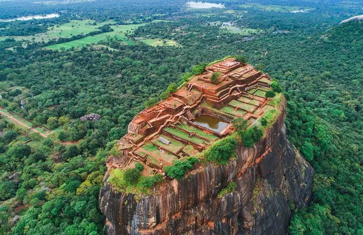 Sigiriya Lion Rock climb on 10 Day Sri Lanka Tour