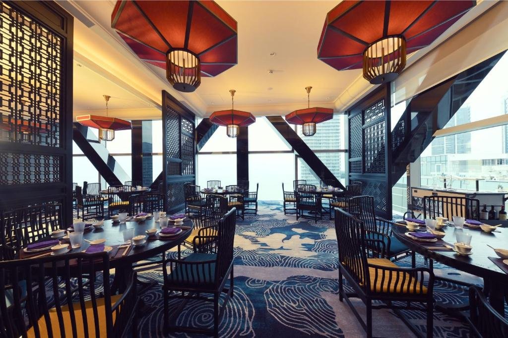 Fine dining restaurant at Cinnamon Life Colombo serving international cuisine