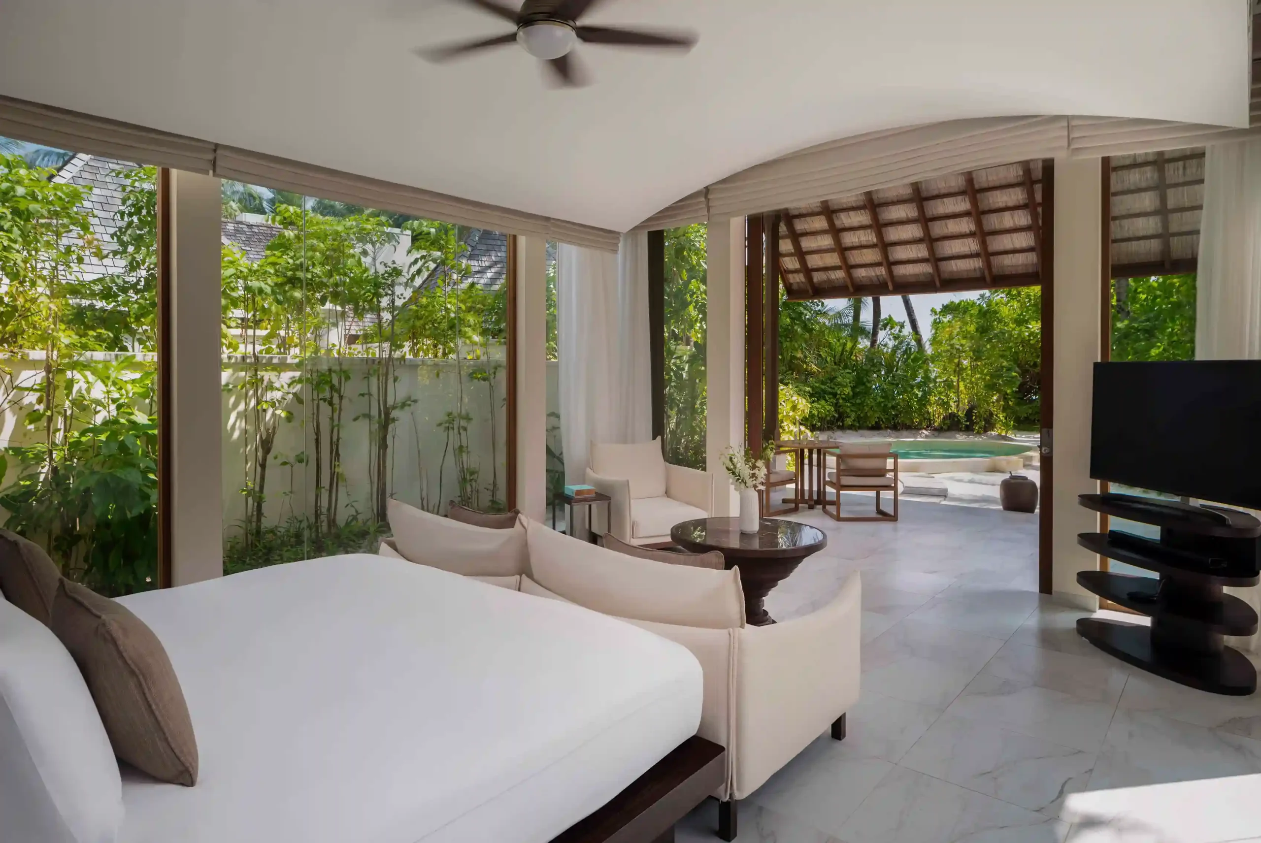 2 Bedroom Deluxe Beach Villa with Pool