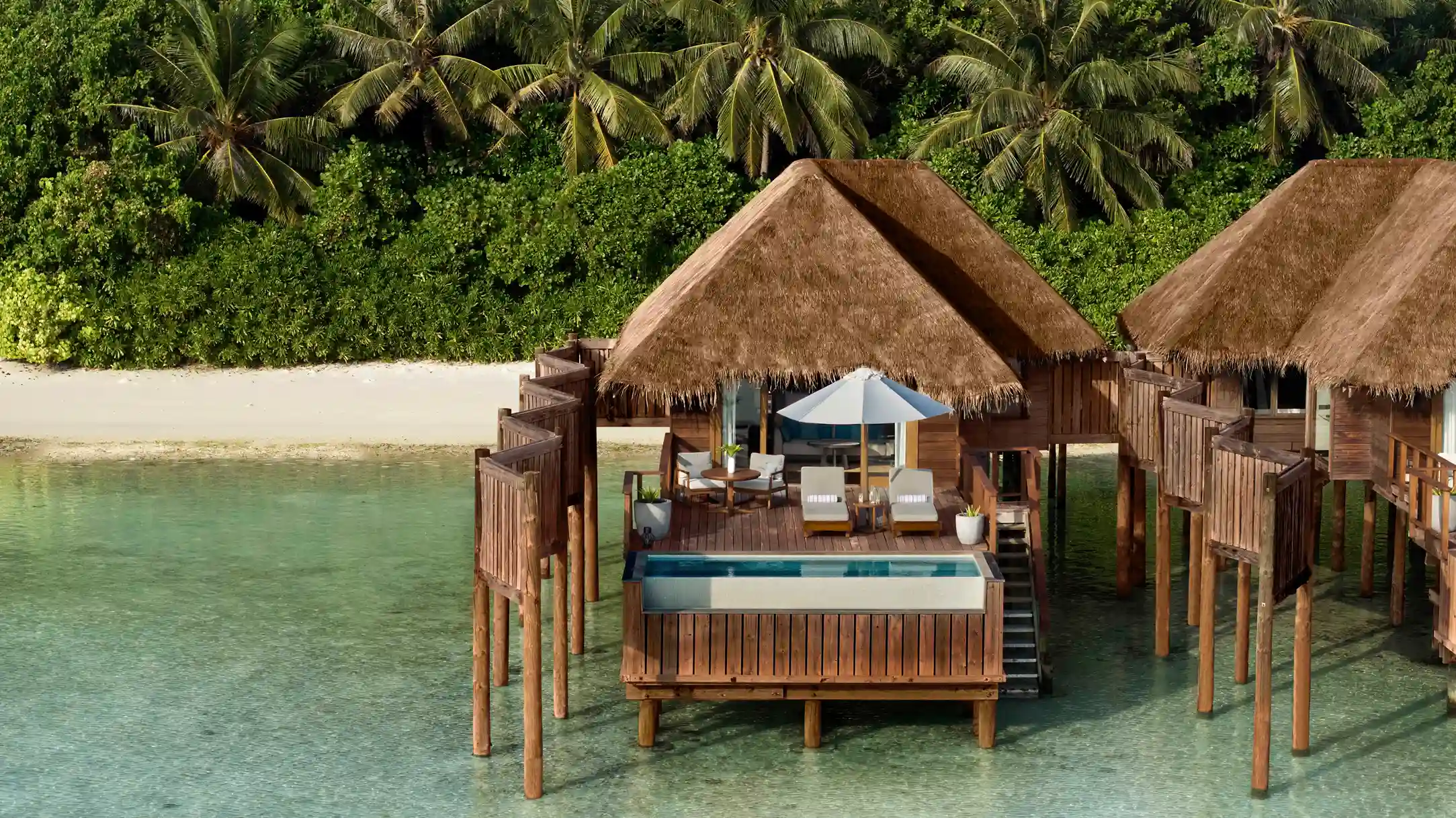 Sunset Water Villa with Pool