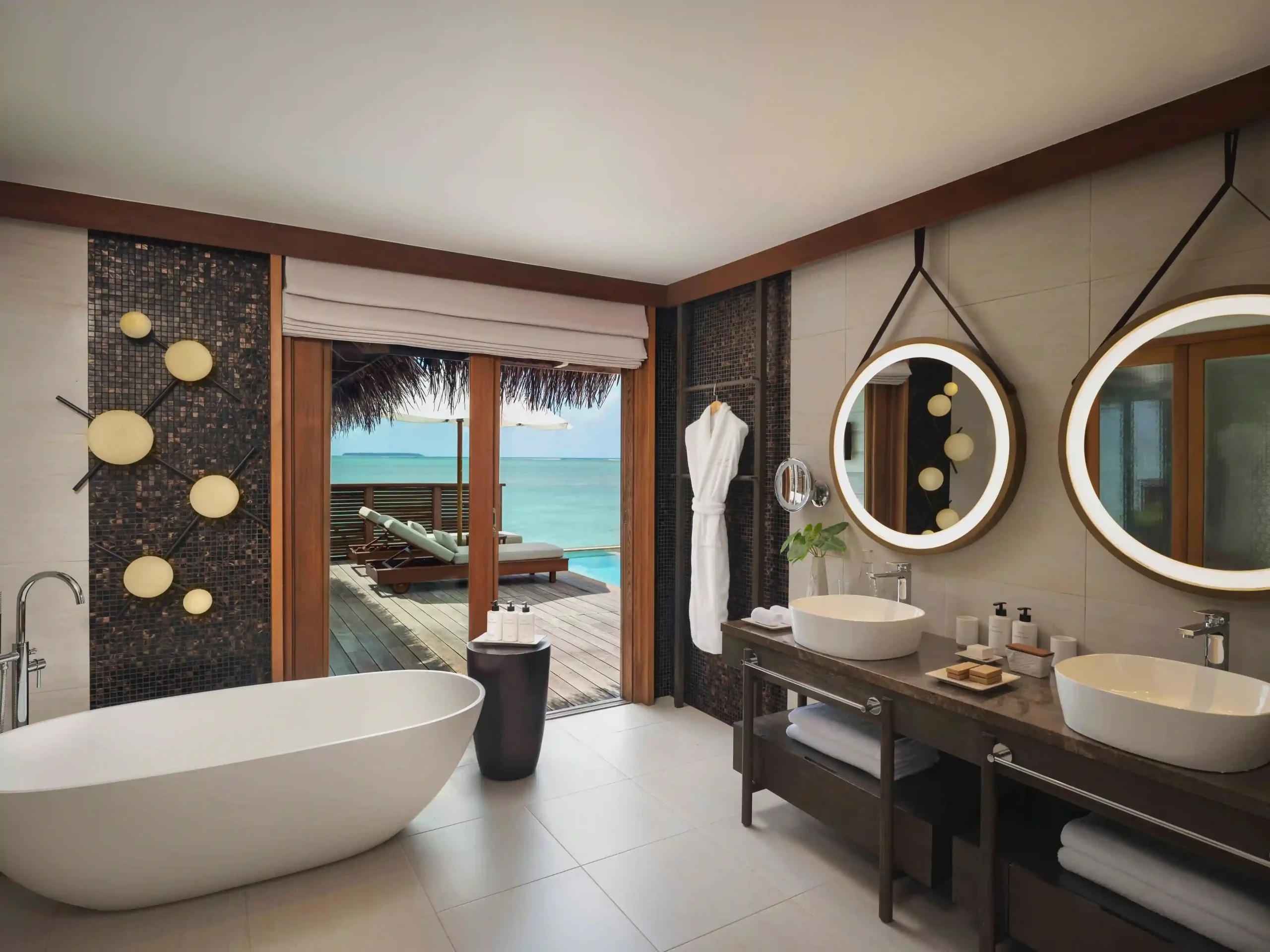 Sunset Water Villa with Pool