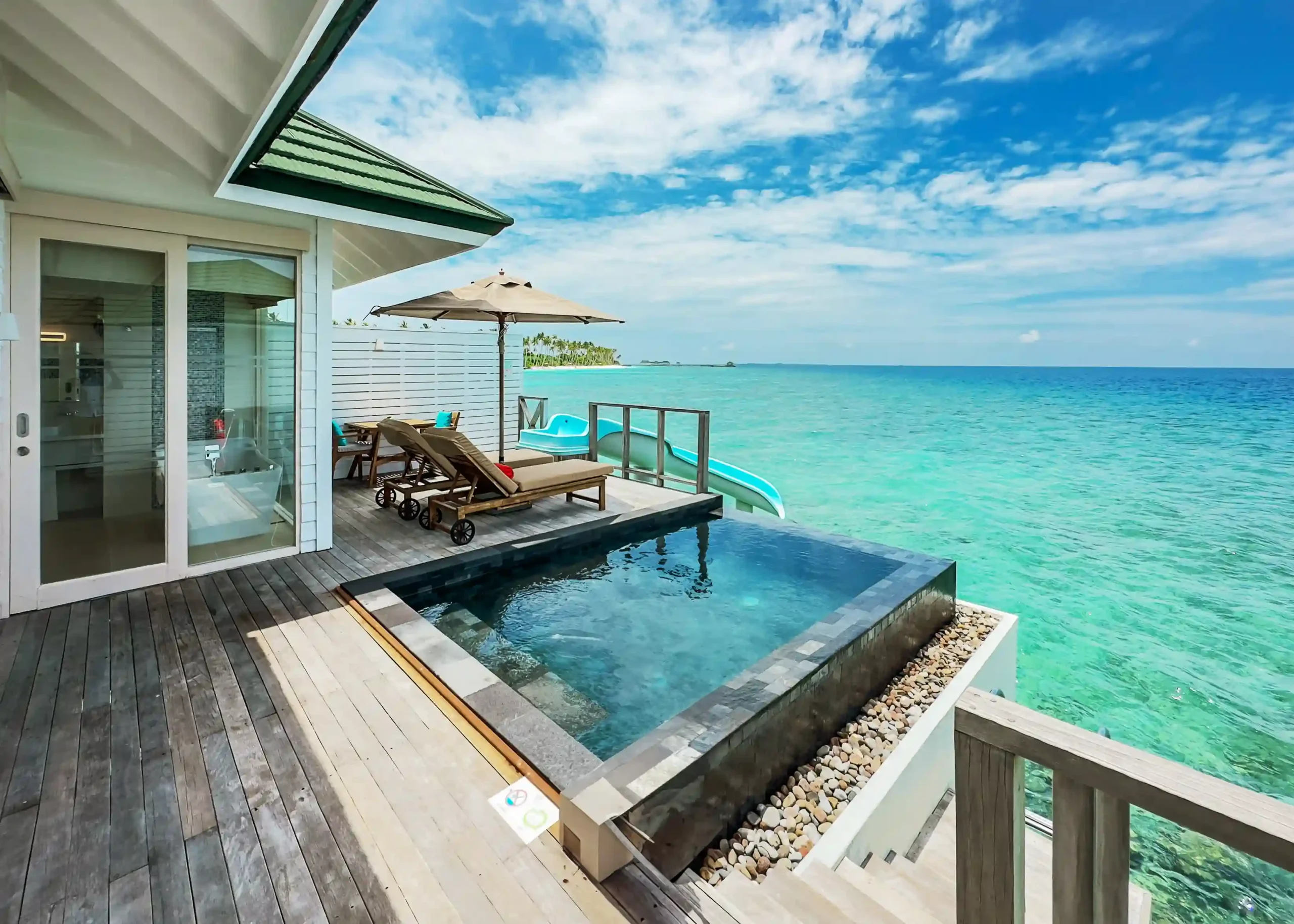 Ocean Villa with Pool + Slide