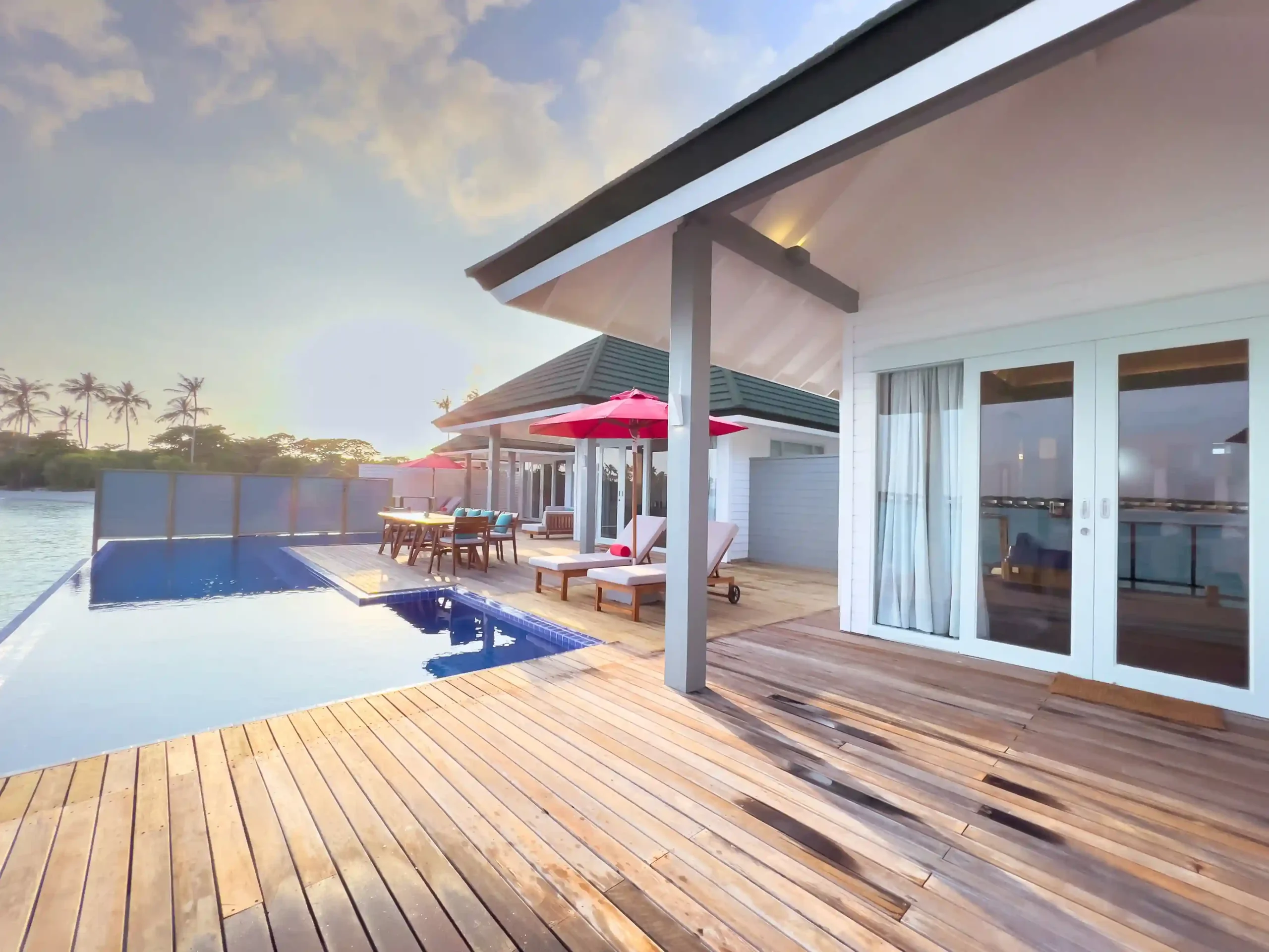 Three Bedroom Lagoon Villa with Pool + Slide