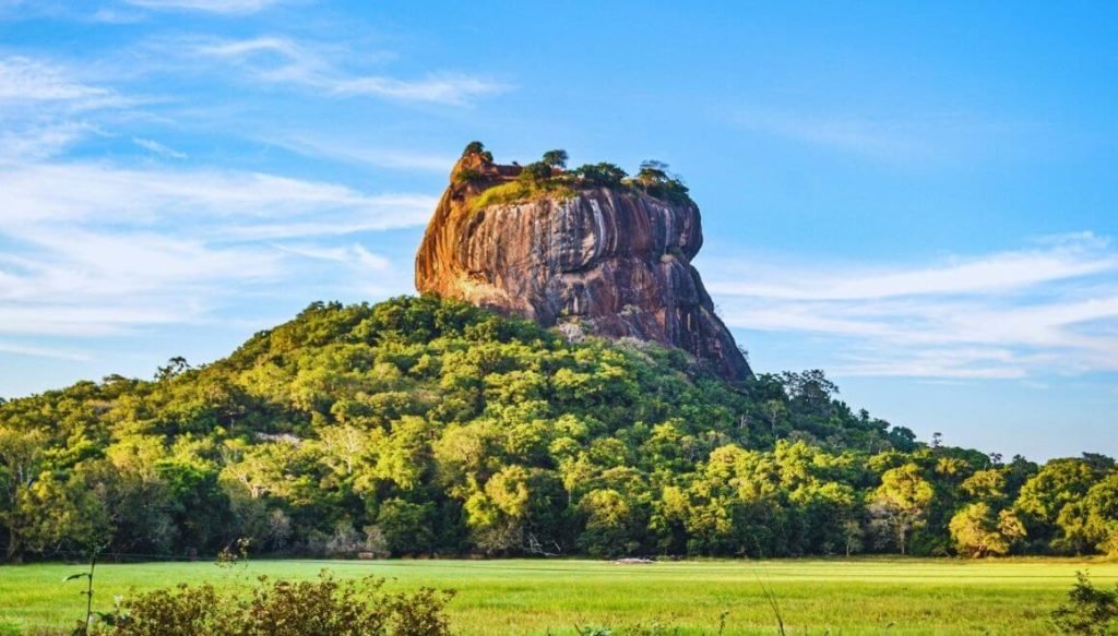 Sigiriya Lion Rock climb on 10 Day Sri Lanka Tour