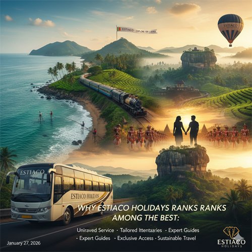 Why Estiaco Holidays Ranks Among the Best Tour Operators in Sri Lanka
